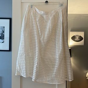 Michael Kors white skirt